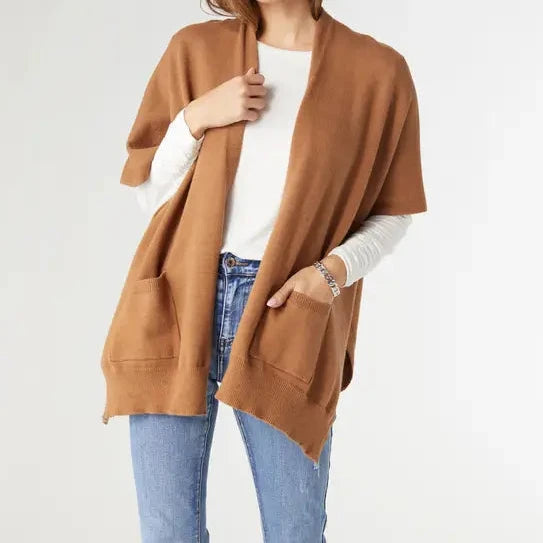 Lightweight Cardigan with Pocket / One Size