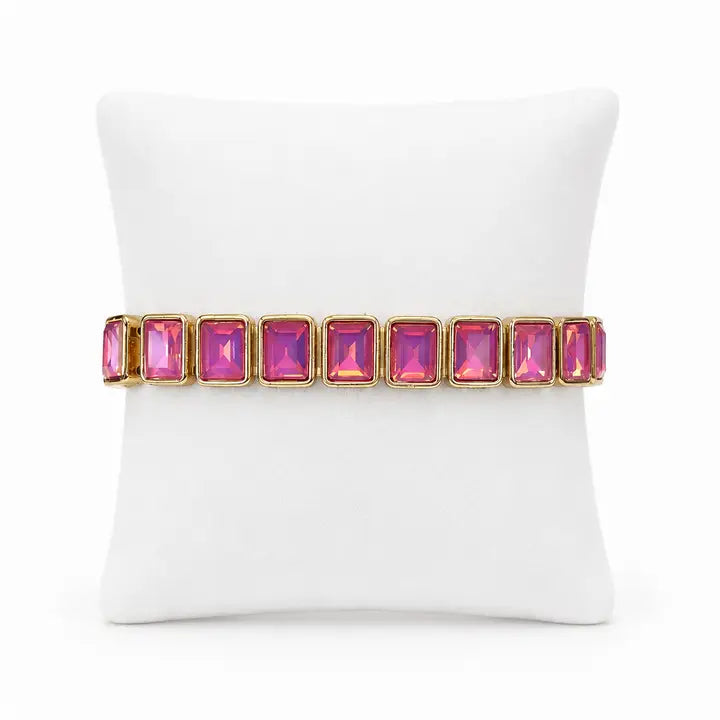 Pink Opal Stretch Bracelet
