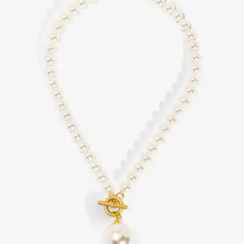 Pearl Charm Necklace