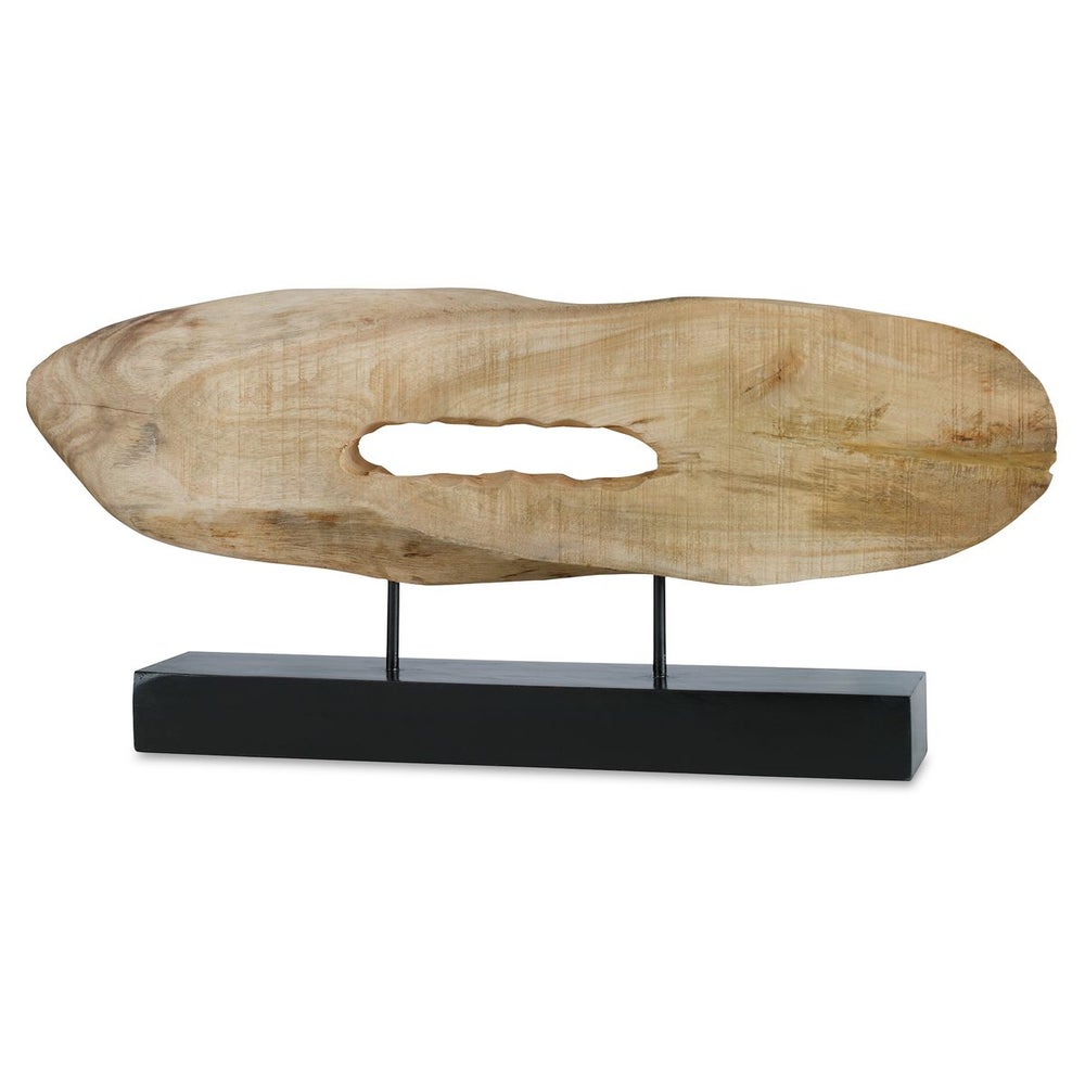 Oval Wood Statuary 29"wx13"h