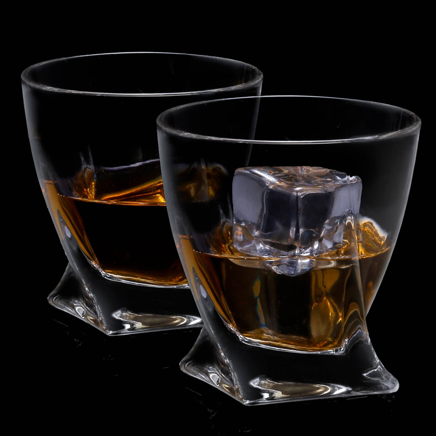Crystal Whiskey Glasses Set of 2