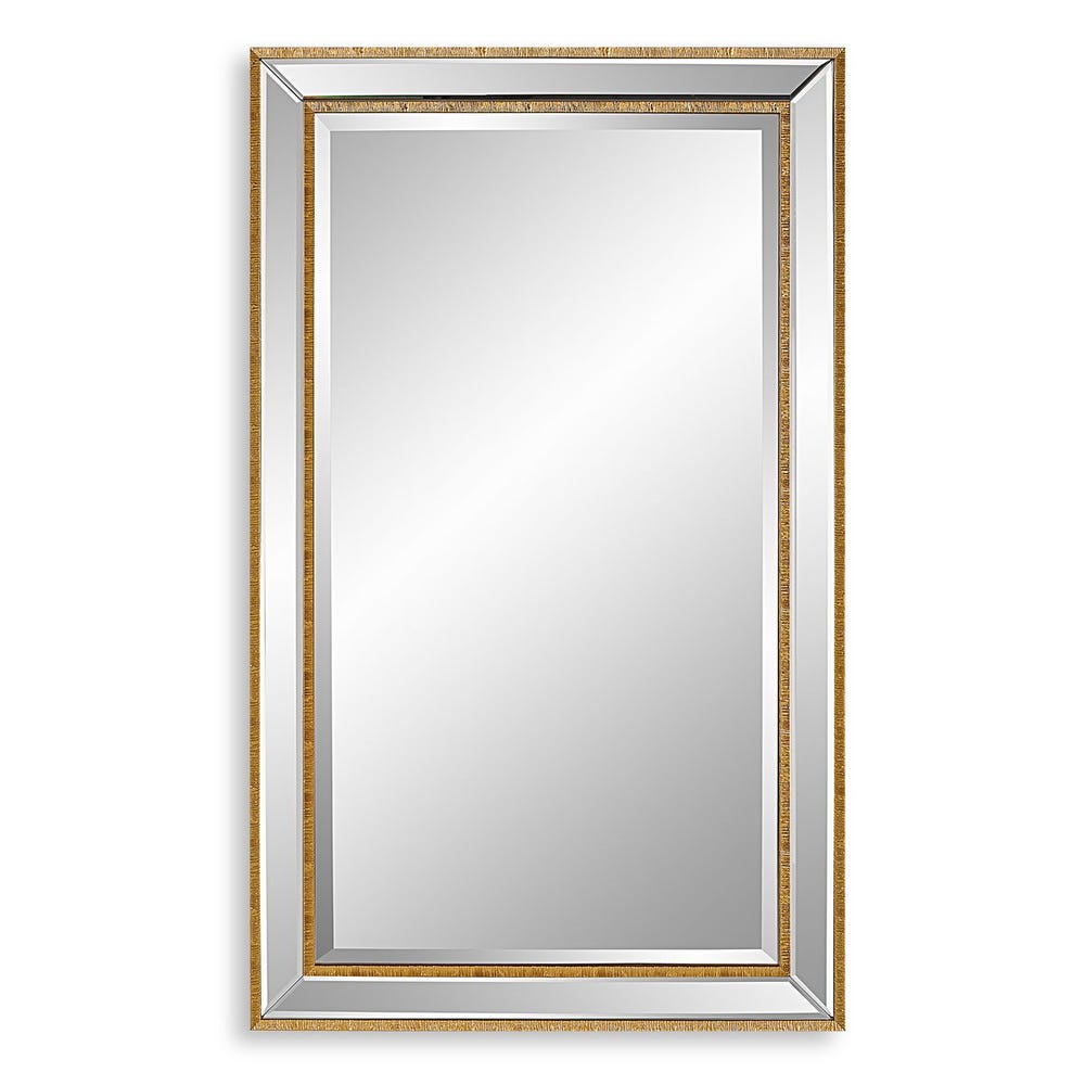 Gold Double Frame Wall Mirror