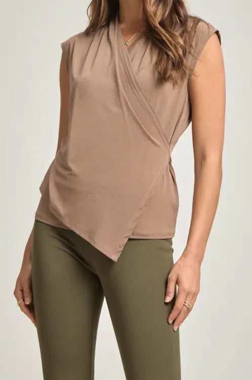 Light Brown Sleeveless Top
