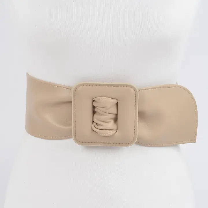 Faux Leather Belt