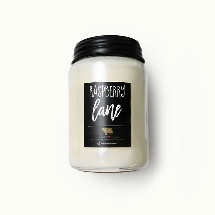Milkhouse Candle Co. Raspberry Lane