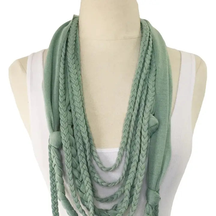 Teal Infinity Scarf