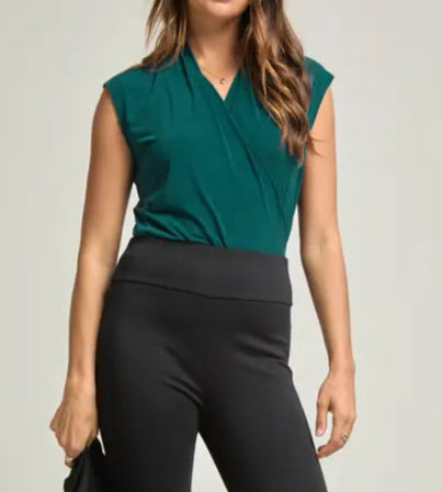 Teal Plus Size Sleeveless Top