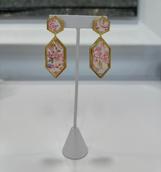 Floral Statement Earrings