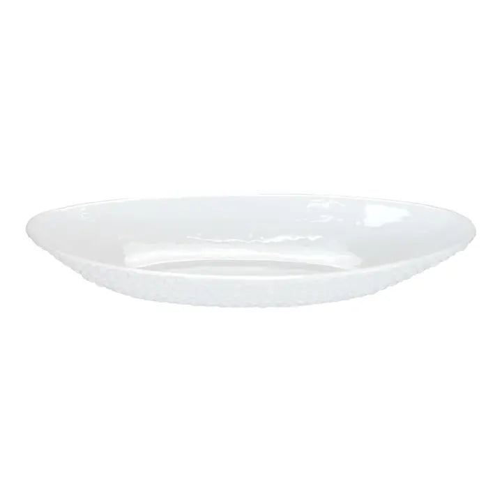 White Small Bubble Detail Bowl