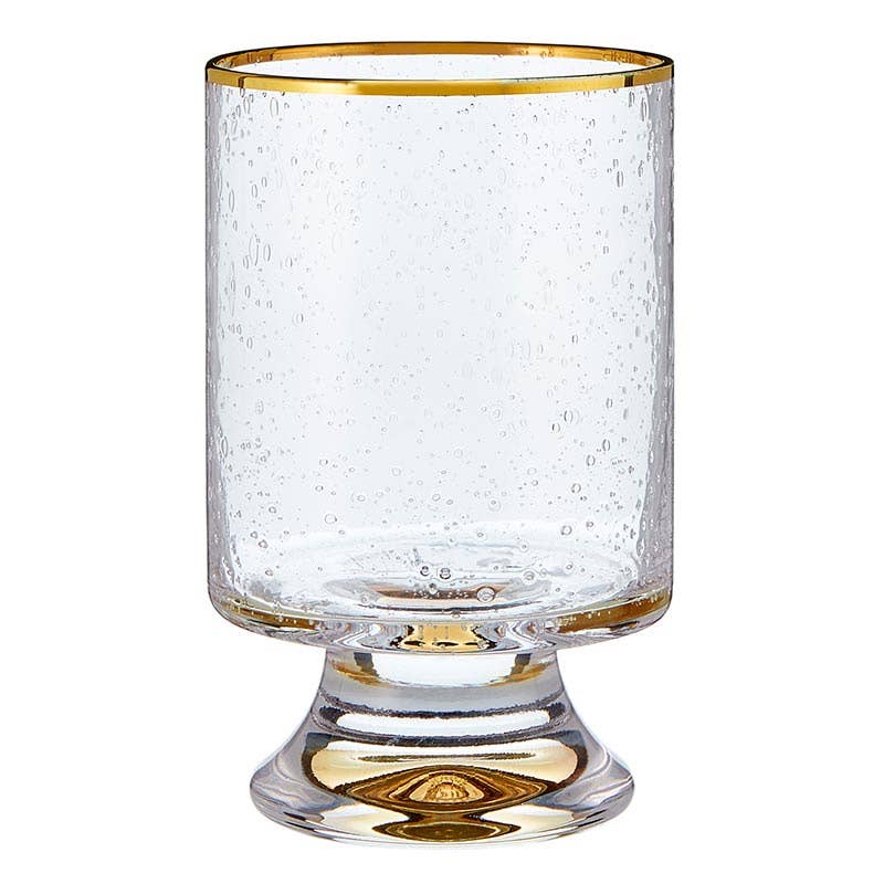 Gold Rim Old Fashion Set of 4