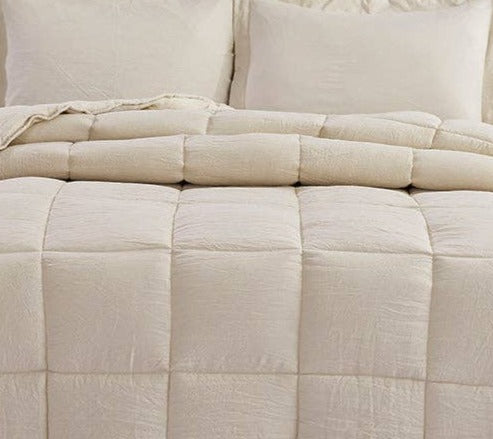 Tan Down Alternative Comforter Set