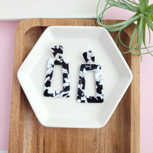 Black & White Earrings