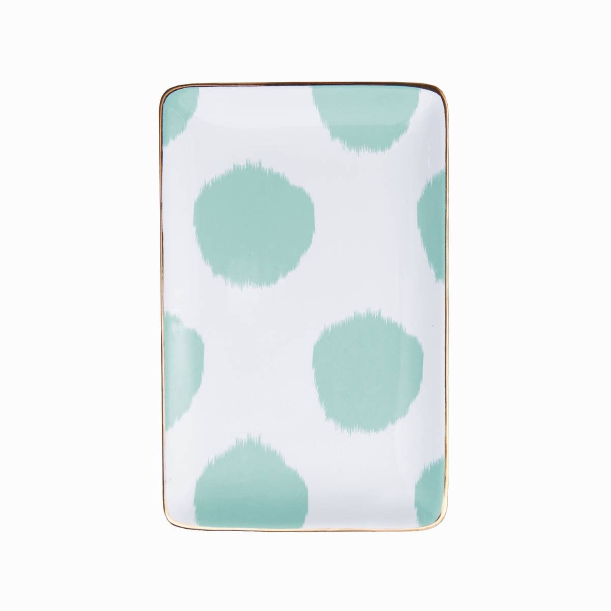 Blue Dot Trinket Tray