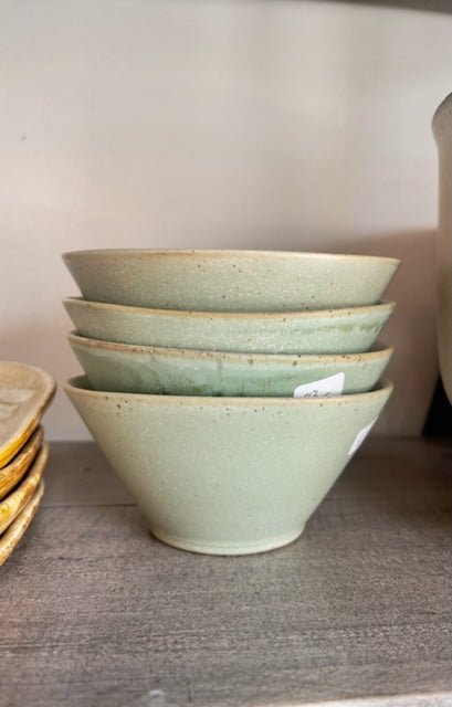 Sage Green Ceramic Bowls