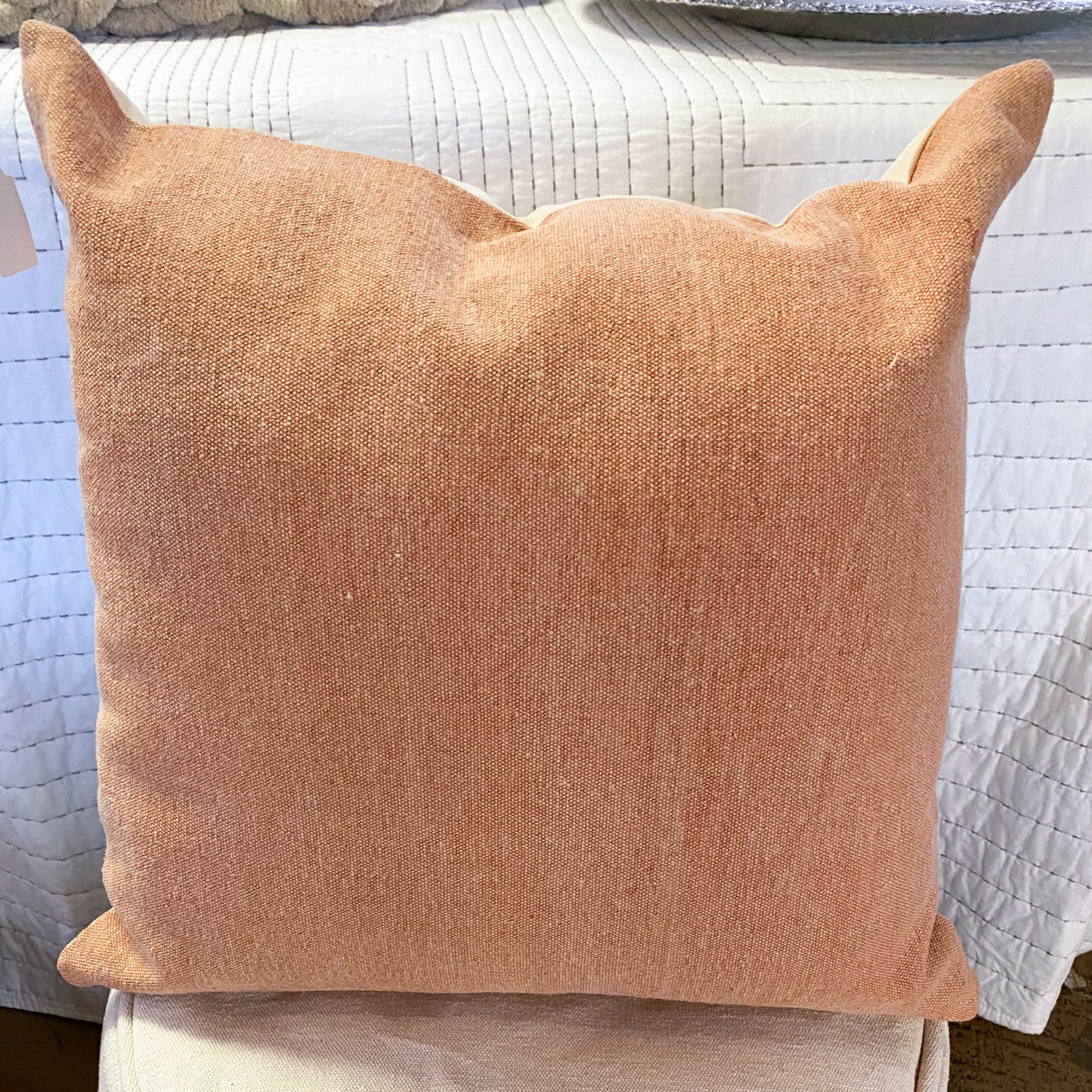 Arly Rum Brown Throw Pillow
