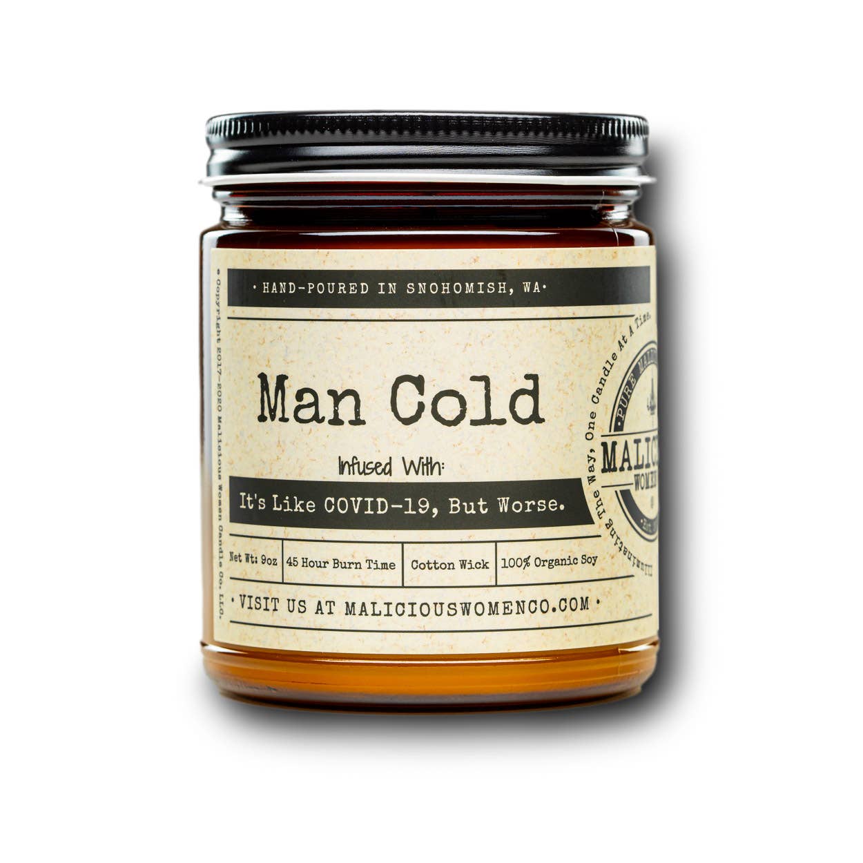 Man Cold Candle