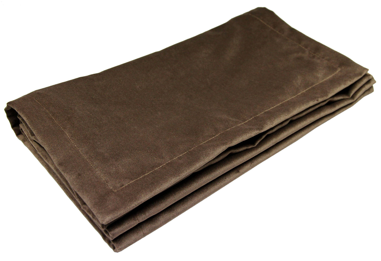 Matte Brown Velvet Bed Runner 20"x100"