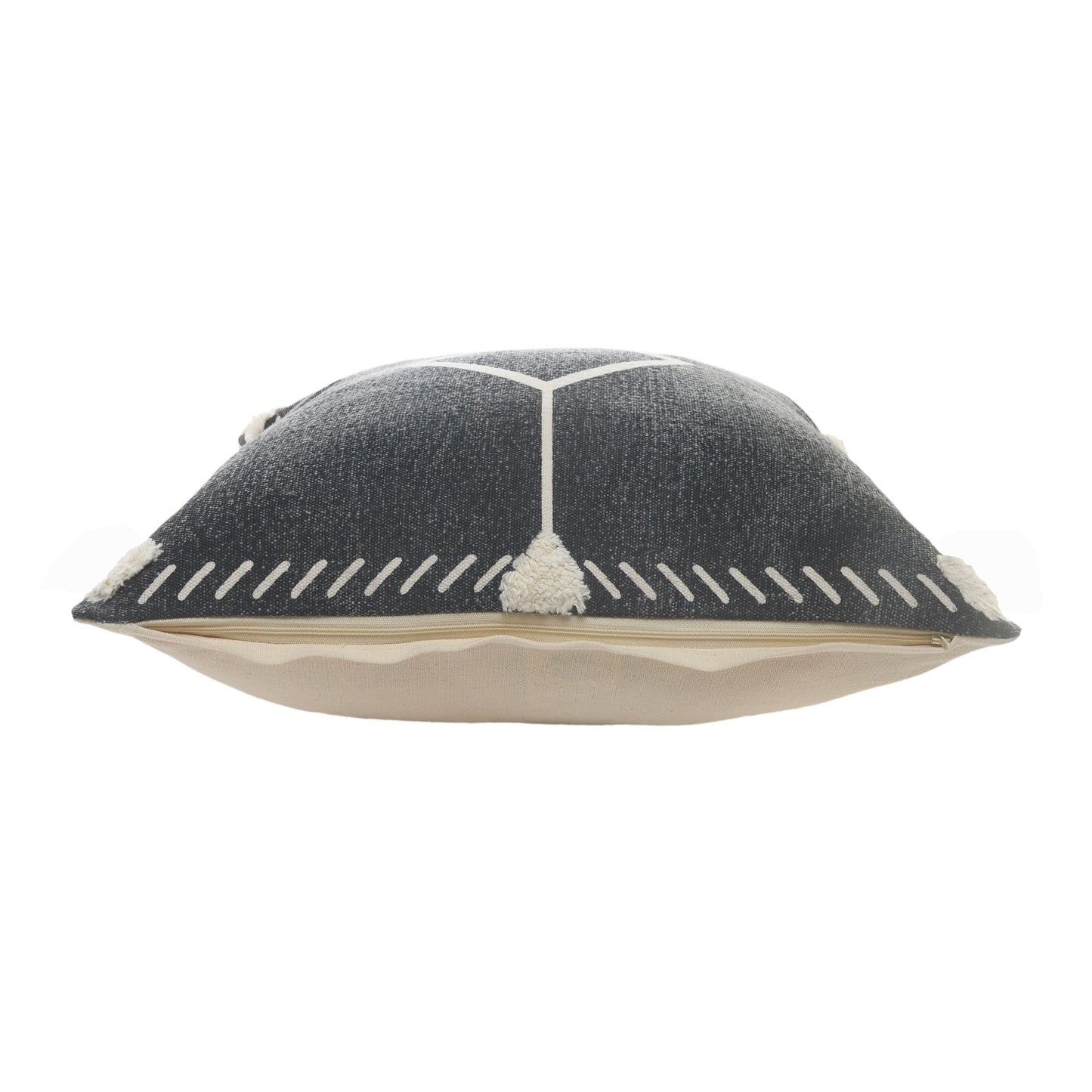 Anissa Black Diamond Throw Pillow