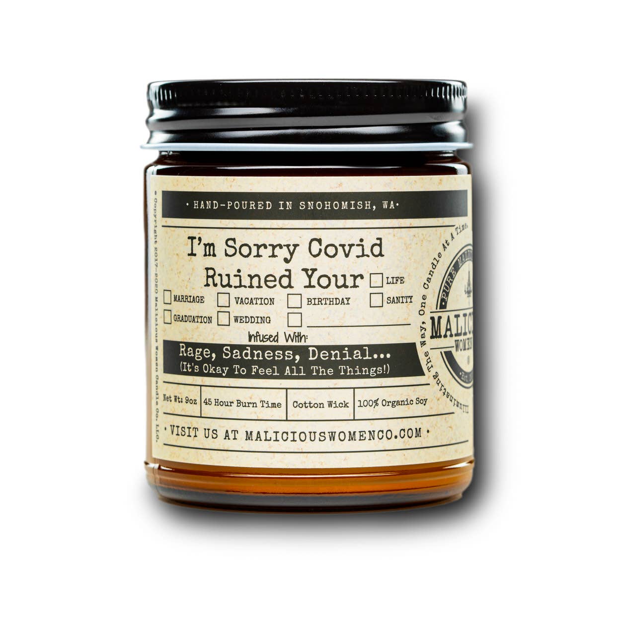 I'm Sorry Covid Ruined Your... Candle