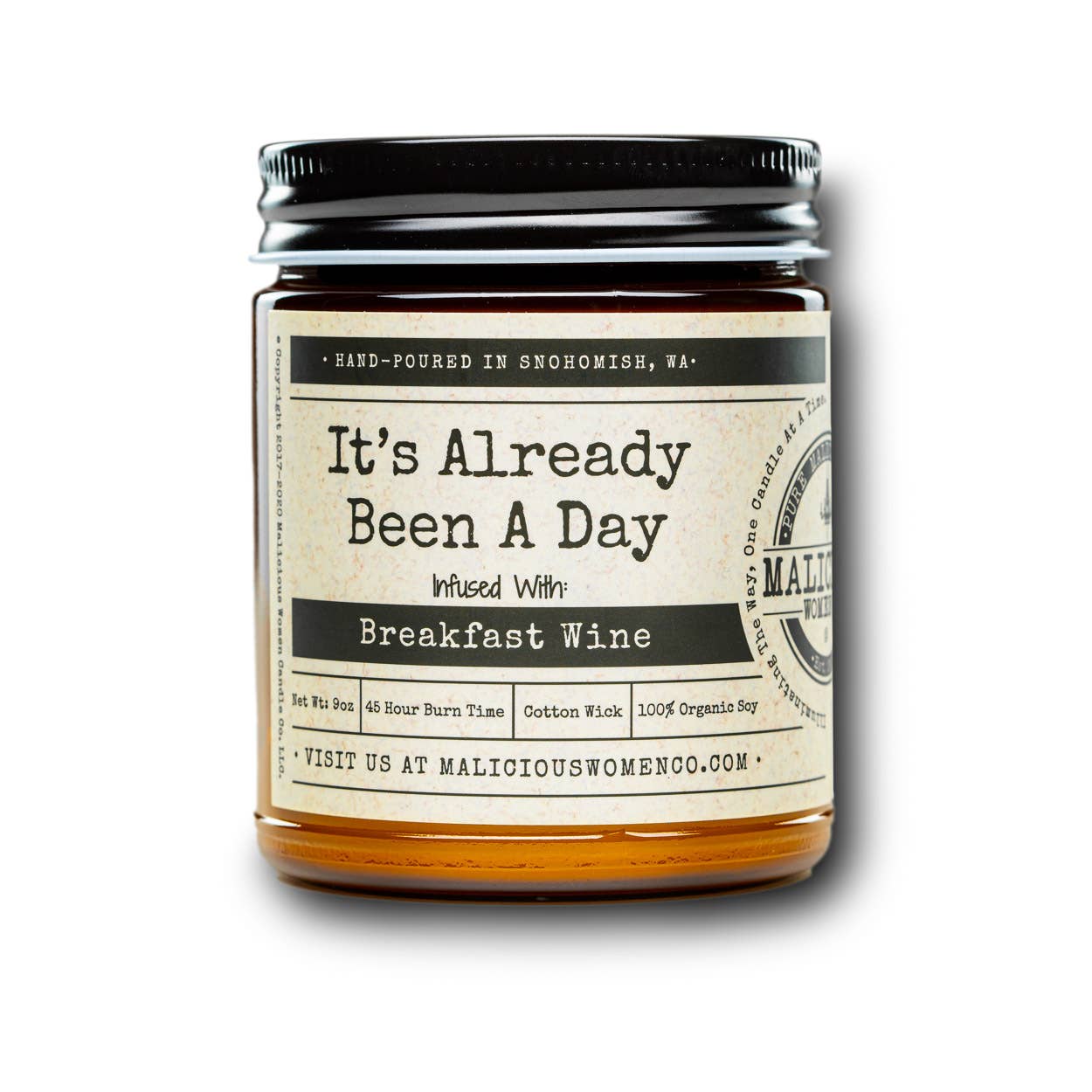 It Has Already Been A Day Candle