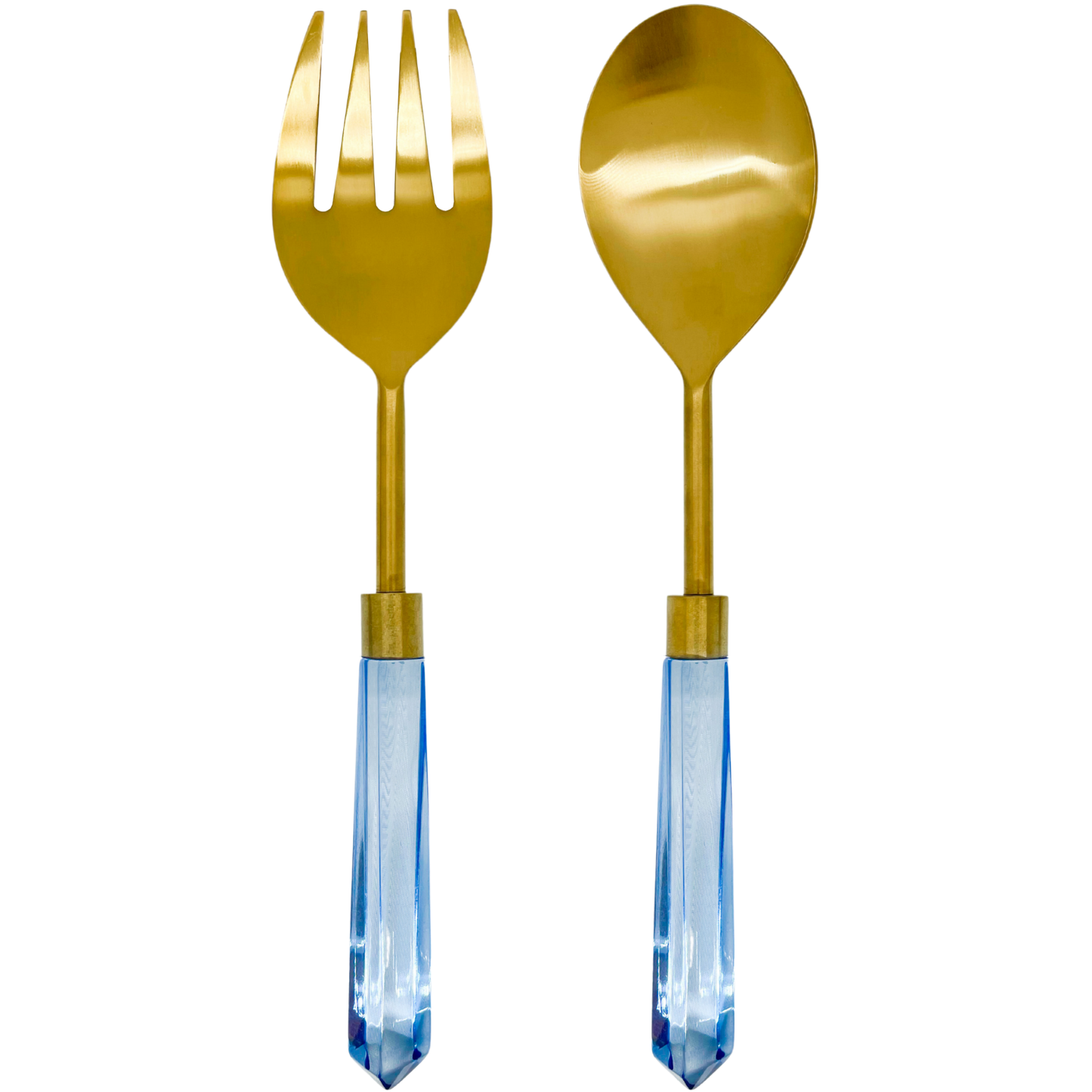 Laura Park Blue Acrylic Serving Set