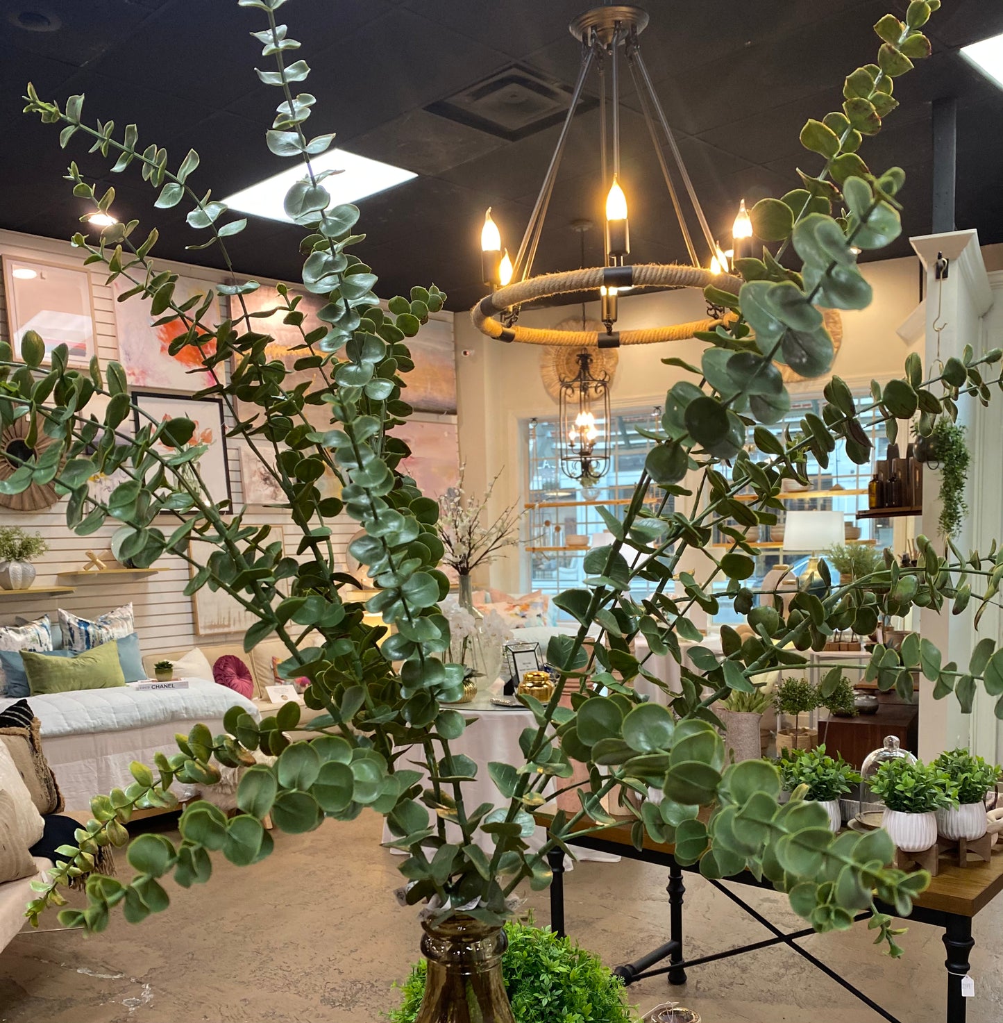 44" Eucalyptus Branch