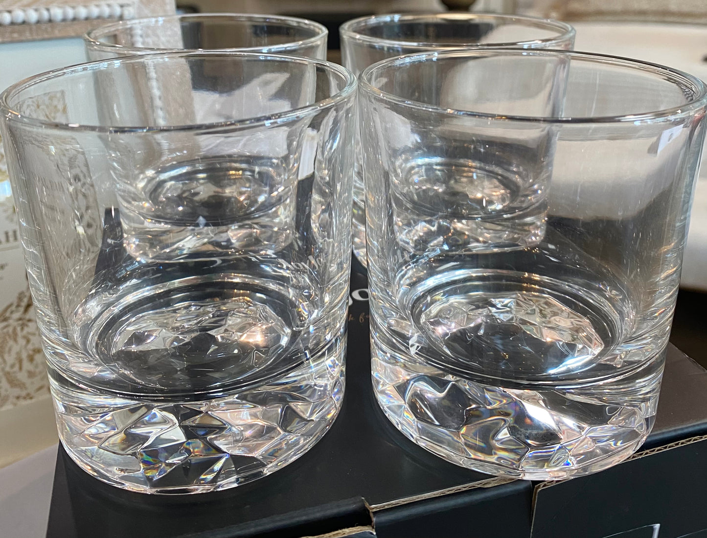 Double Old-Fashioned Set of 4