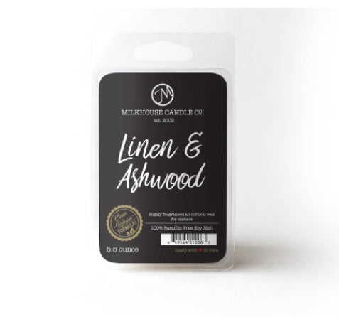 Milkhouse Candle Co. Linen & Ashwood