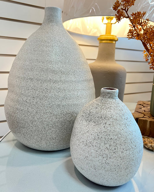 Cream Terracotta Vase