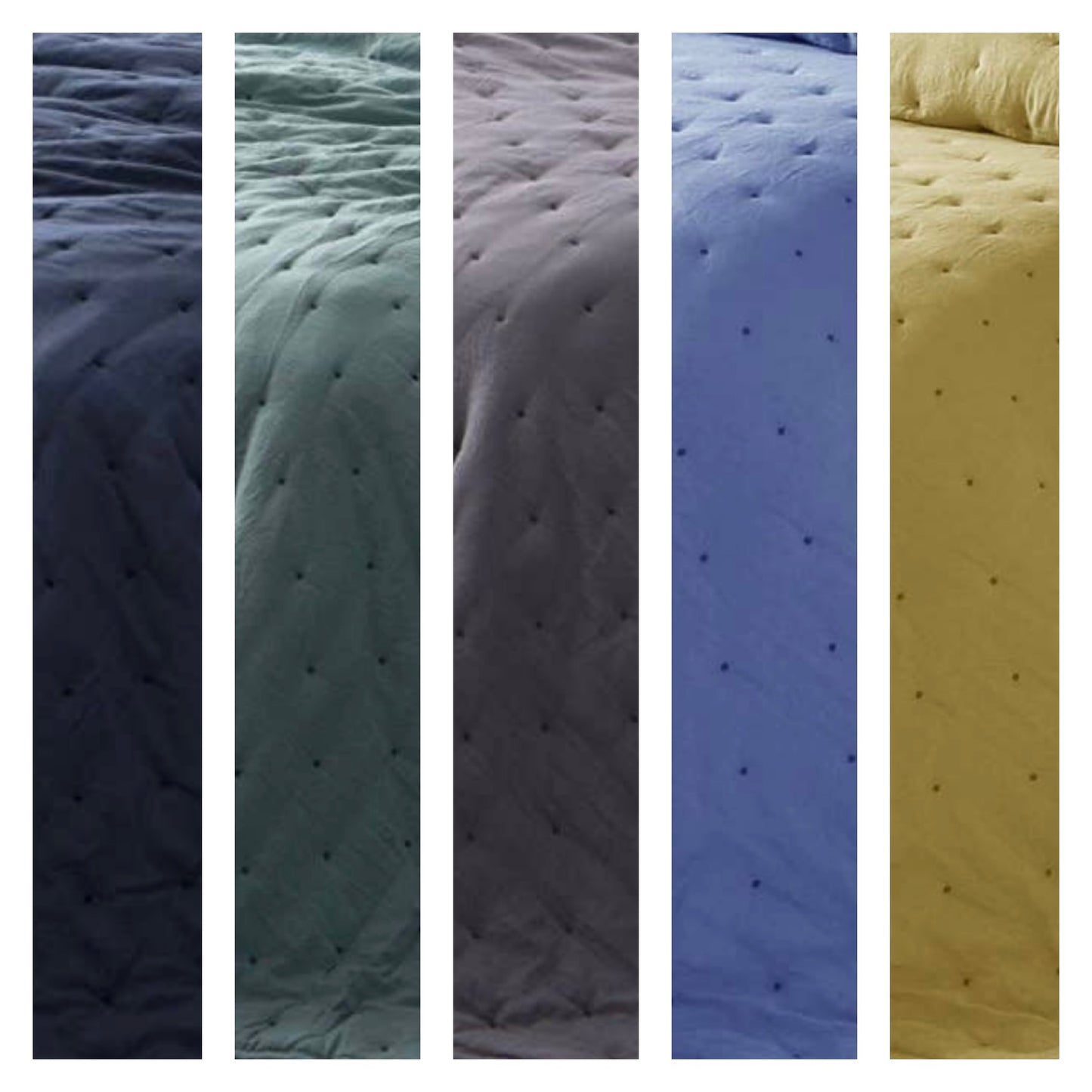 Soft Dot Quilt Set