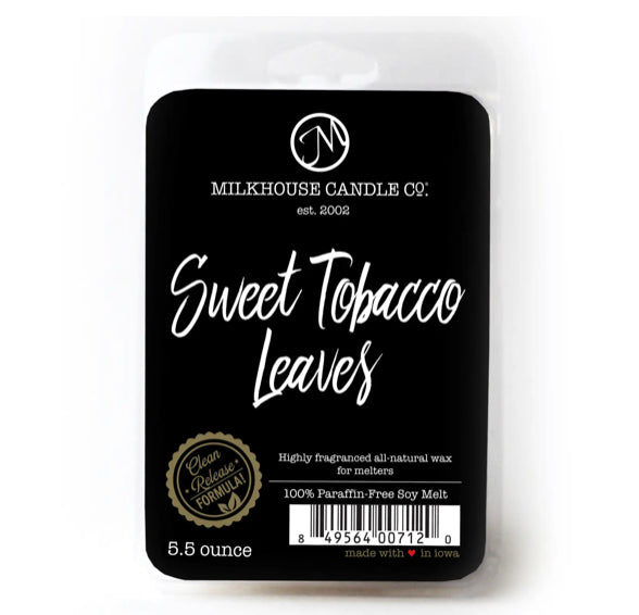 Milkhouse Candle Co. Sweet Tobacco Leaves