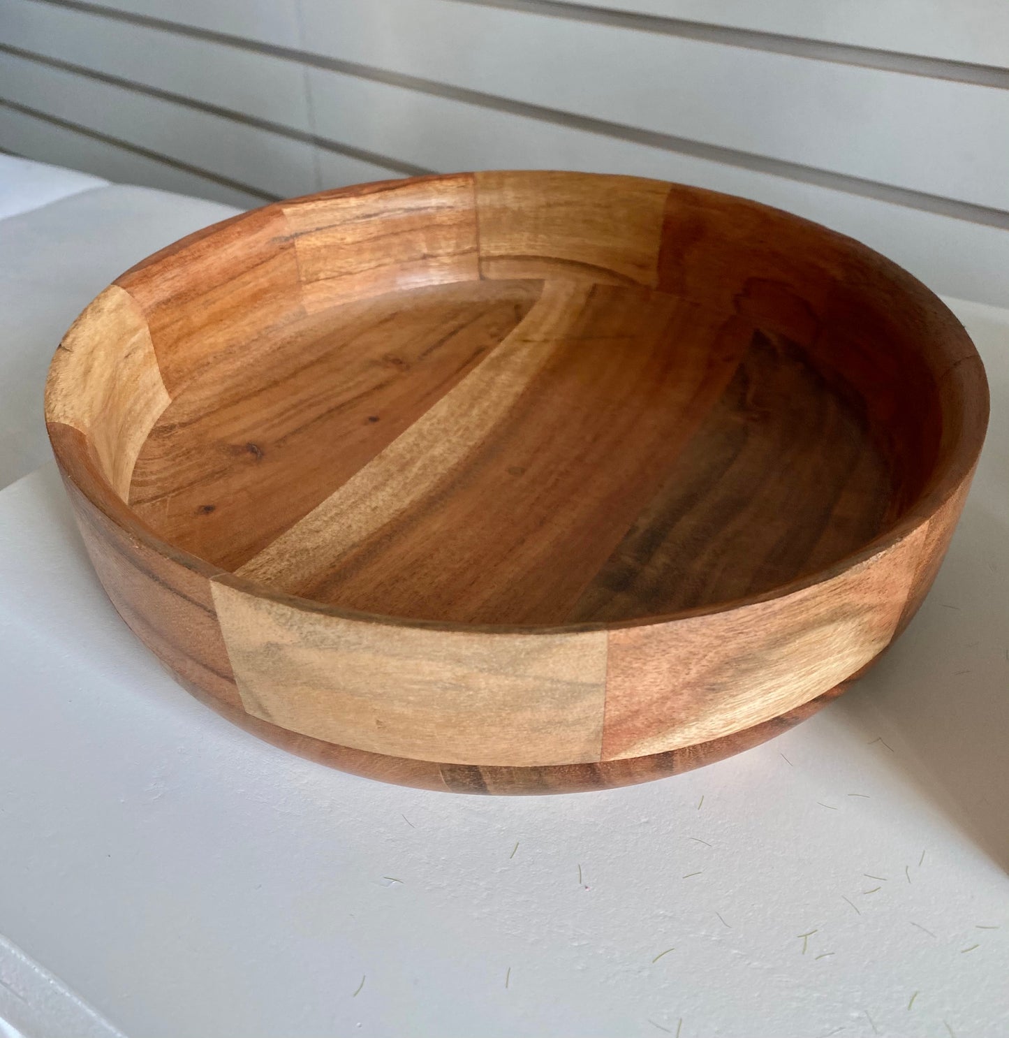 Acacia Hardwood Serving Bowl