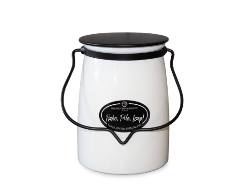 Milkhouse Rake, Pile, Leap!