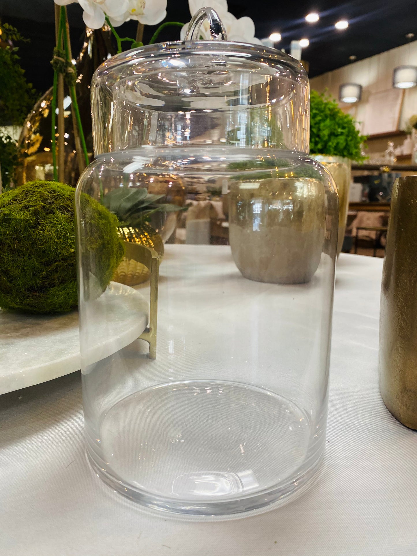 Glass Canister w/Lid