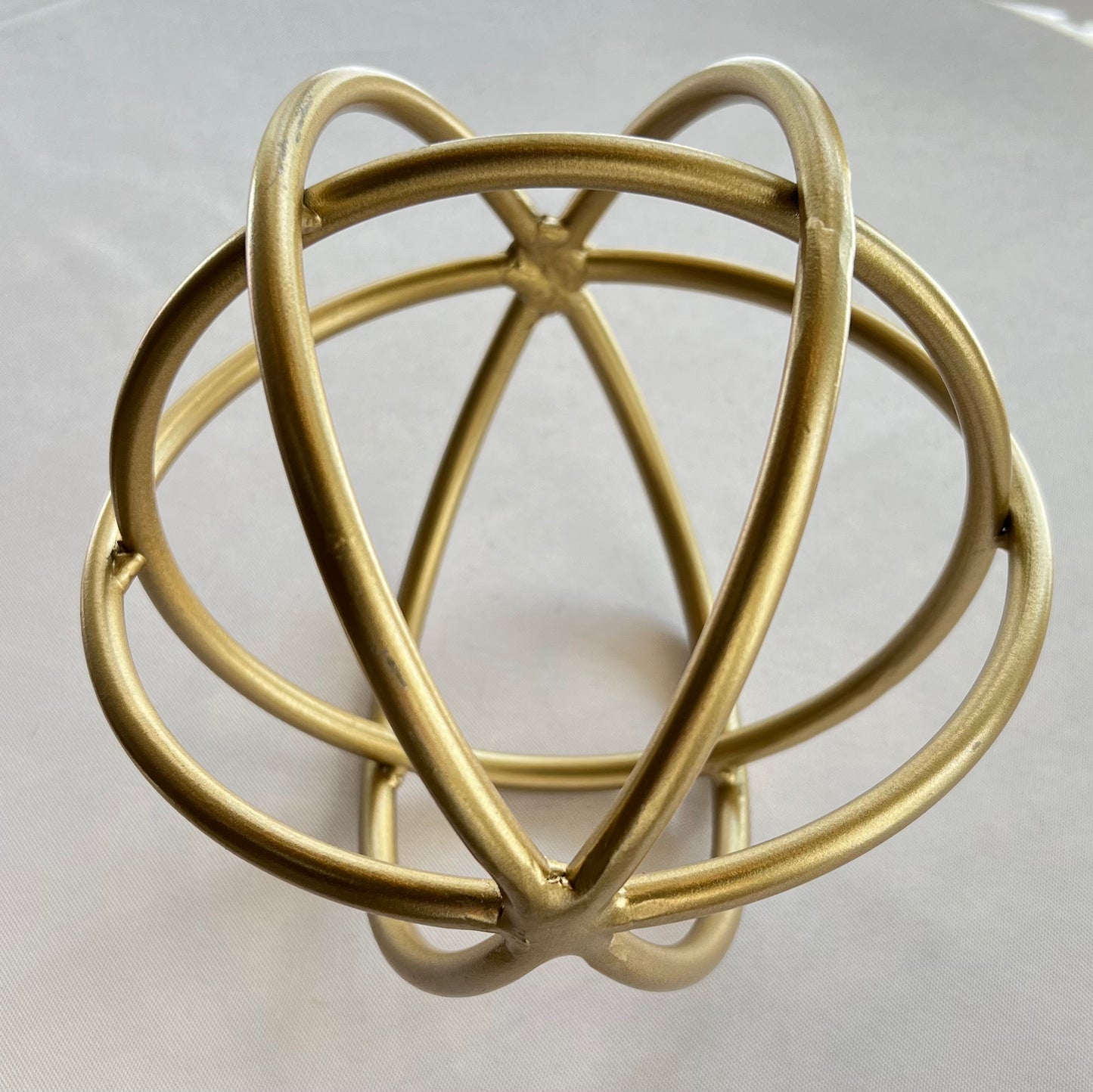 Small Gold Circle Orb