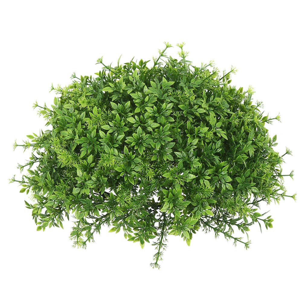 Artificial Mixed Greenery Half Ball