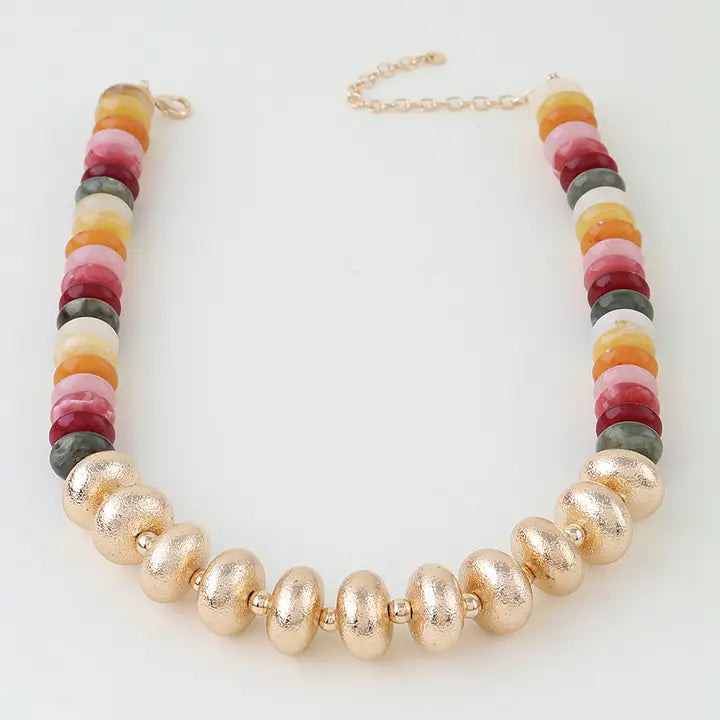 Modern Beaded Necklace