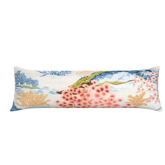 Cherry Blossom Landscape Lumbar 14"x36"