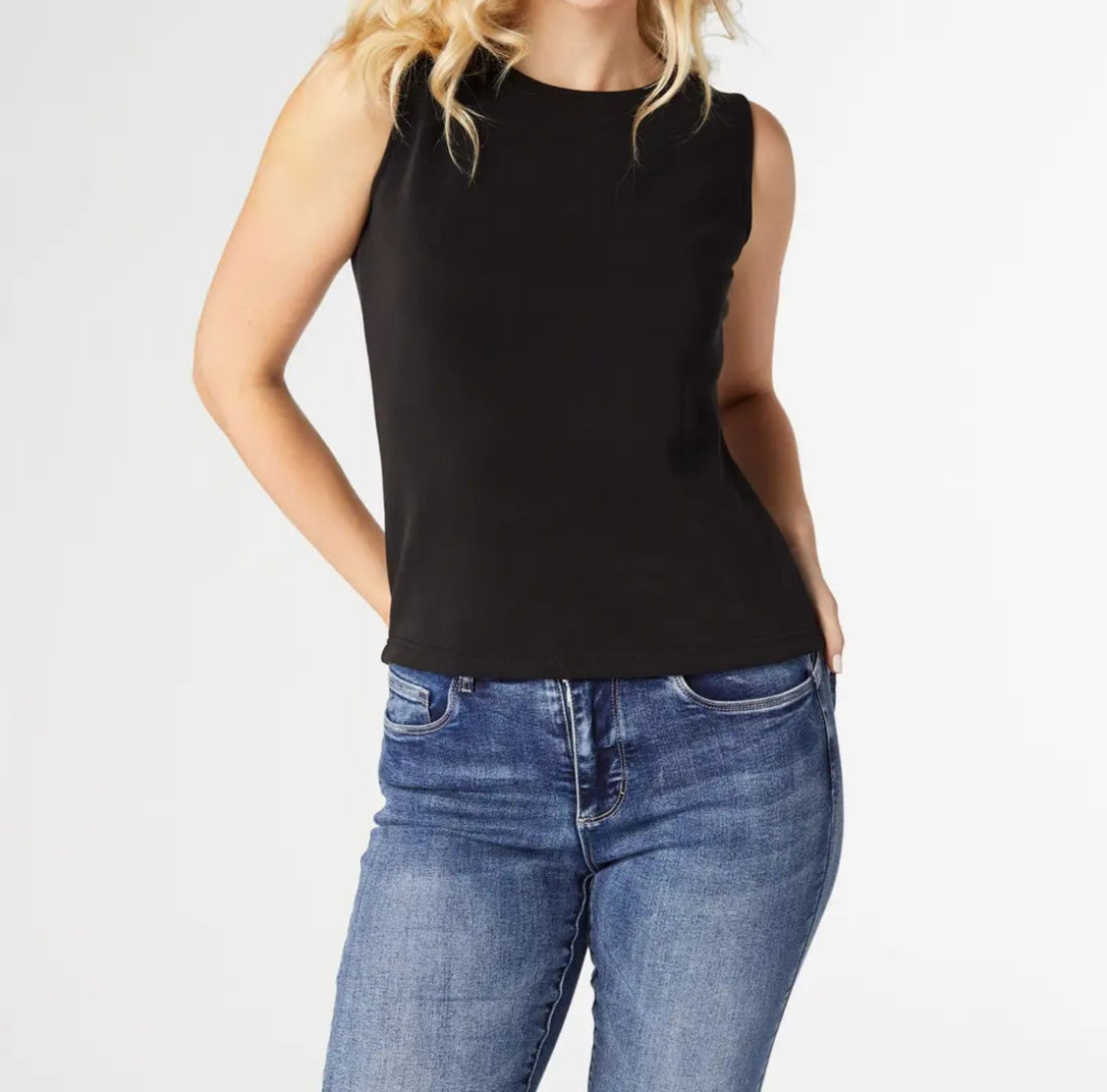 Black Soft Tank Top