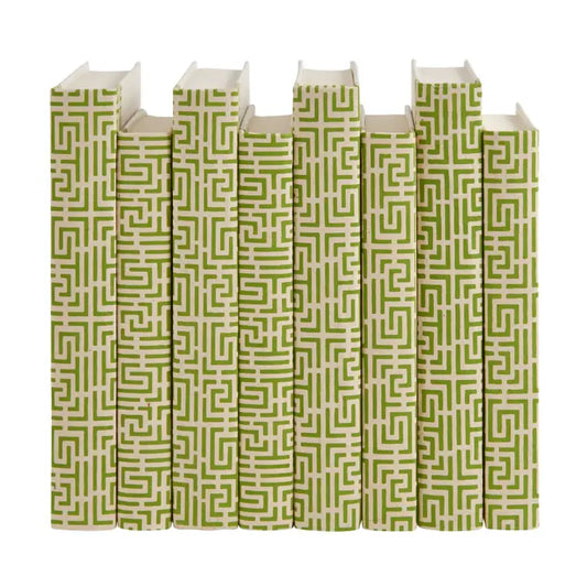 Green Patterned Book