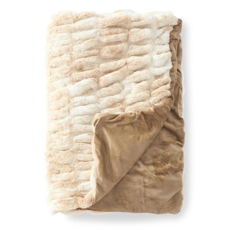 Faux Fur Throw 50"x60"