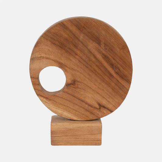 Wooden Disc Sculpture