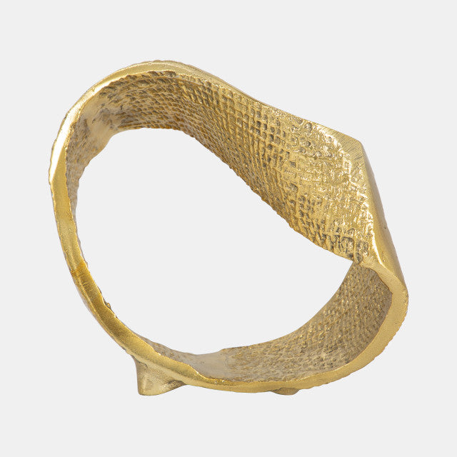 Metal Twisted Ring S/2