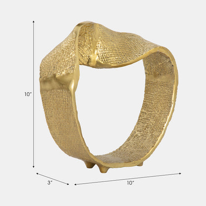 Metal Twisted Ring S/2