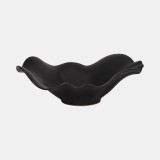 Black Ruffle Edge Bowl