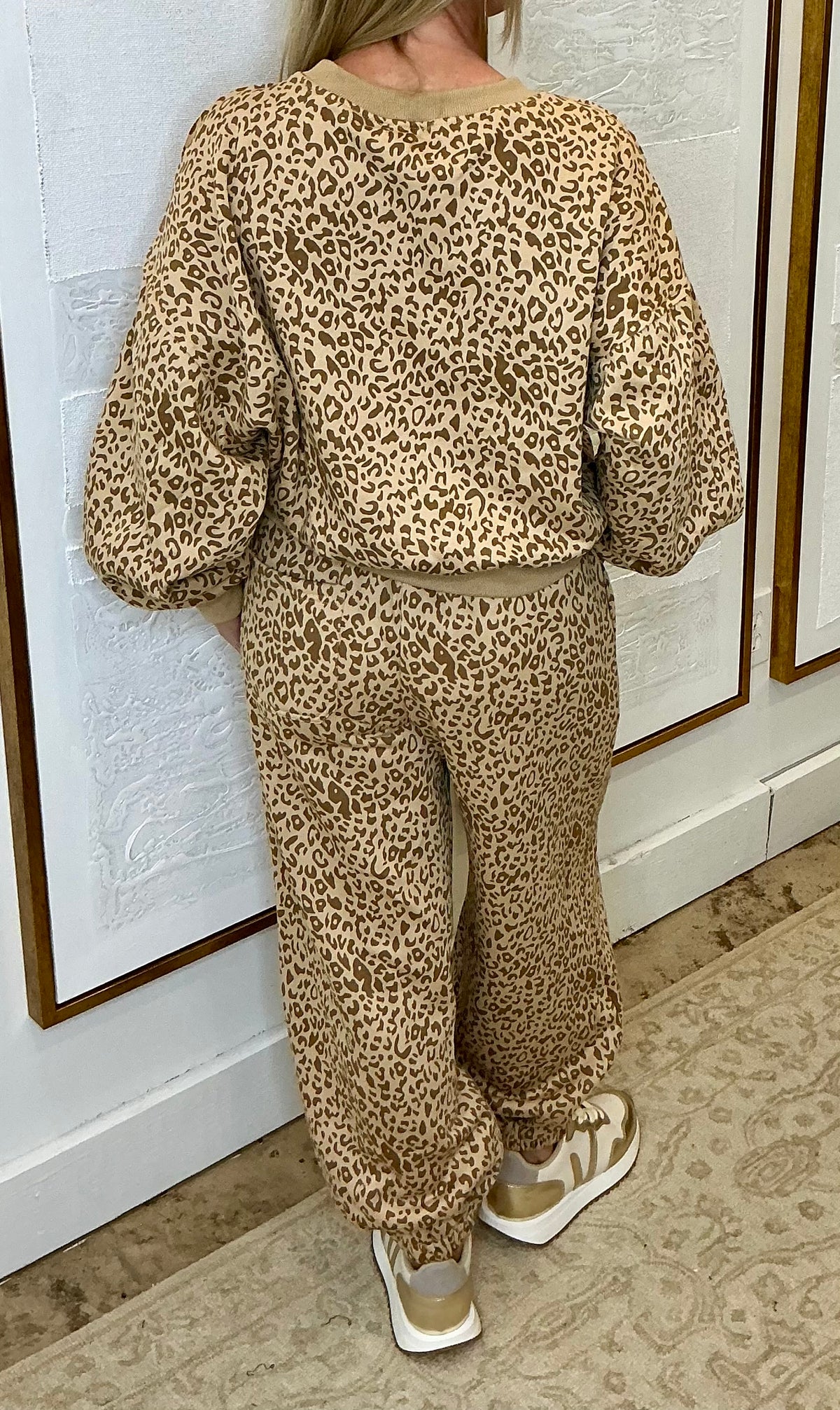 Leopard Fleece Comfy Set