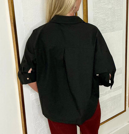 Black Top w/Gold Buttons