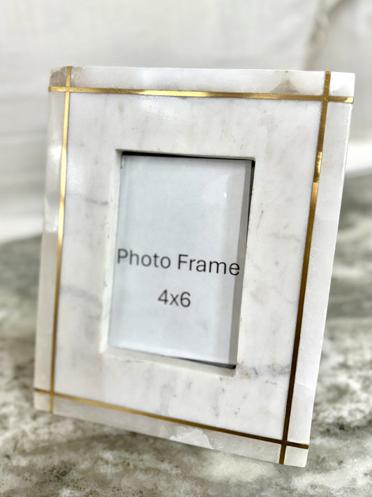 Alabaster & Marble Photo Frame 4x6