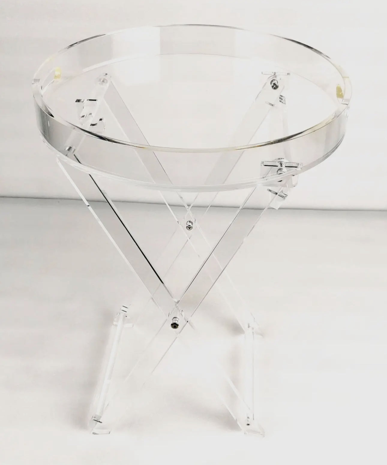 Acrylic Round Table