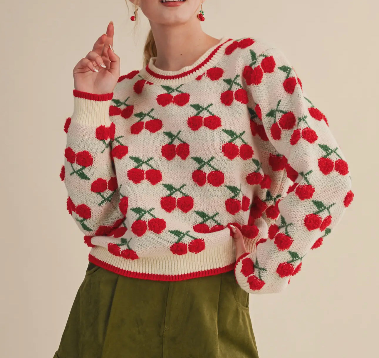 Cherry Sweater